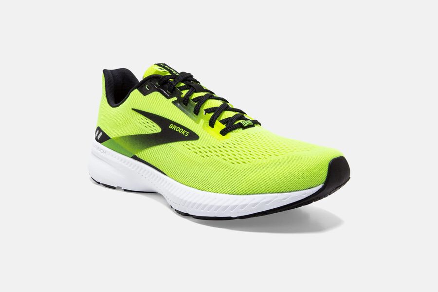 Brooks Launch 8 Road Running Shoes - Mens - Green/Black - GC3109472